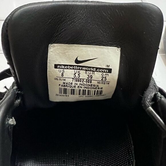 Nike Blazer Low x Pedro Lourenco Black and Gold Low Top Sneakers Leather Size 8 - Picture 4 of 15